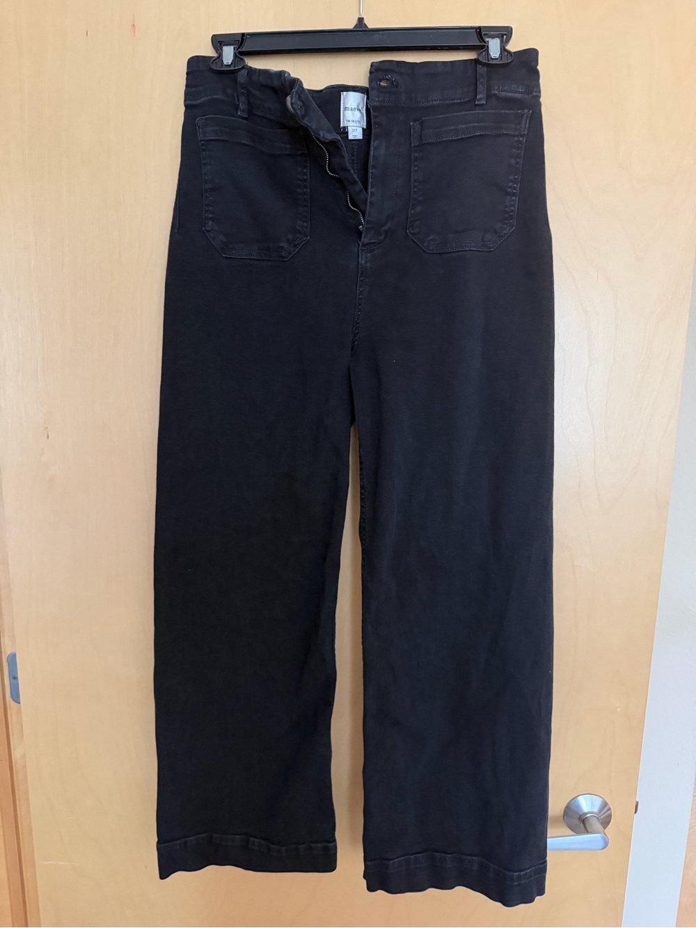 TALL Maeve Colette Black Denim Pants